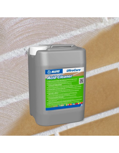 Ultracare Acid Cleaner Pulitore Liquido Multiuso Base Acida Gres Piastrelle 5 L