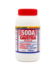 Soda Caustica Scaglie 1 Kg Per Pulizie E Svernicianti