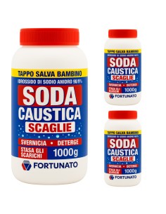 Scaglie Alta Purezza per Pulizie Profonde Domestiche e Uso Fai da Te Soda Caustica 1 Kg Pezzi 3