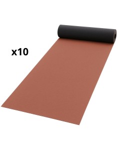 Guaina Ardesiata Rossa CASASCIUTTA Impermeabilizzazione Terrazze 10 Rotoli 1x10 m