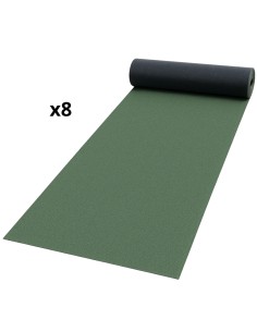 Guaina Ardesiata Verde CASASCIUTTA Impermeabilizzazione Terrazze 8 Rotoli 1x10 m