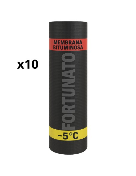 Membrana Bituminosa Impermeabilizzante CASASCIUTTA 4 kg/mq -5°C 10 Rotoli 1x10 m