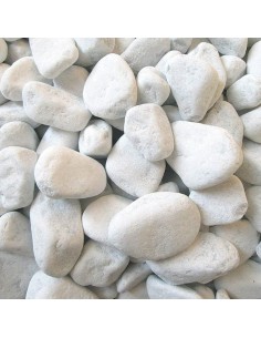 Ciottoli Bianco Carrara Eleganza Per Spazi Esterni 2