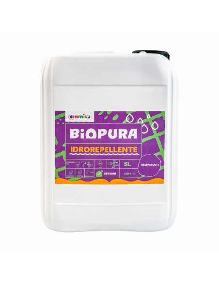 Idrorepellente Siliconico Trasparente Acqua Pronto Uso Linea BIOPURA Cromika