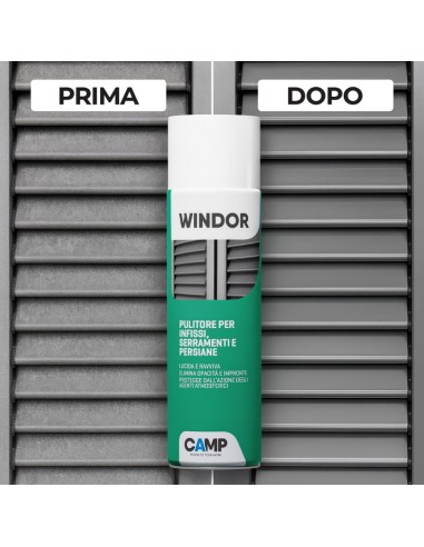 Windor Spray Lucida E Ravviva Infissi E Serramenti 500 ml