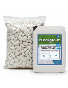 Kit Stabilizzazione Ciottoli Sacco 25 Kg  Con Legante Formato 5 L 