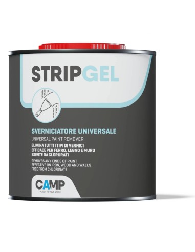 StripGel Sverniciatore In Gel Esente Da Clorurati Per Ferro Legno E Muro 750 ml