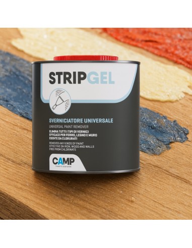 StripGel Sverniciatore In Gel Esente Da Clorurati Per Ferro Legno E Muro 750 ml