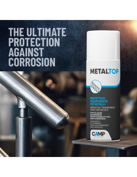 Metal Top Protettivo Trasparente Per Metalli Effetto Lucido 400 ml