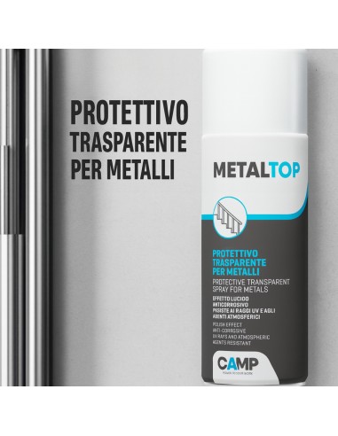 Metal Top Protettivo Trasparente Per Metalli Effetto Lucido 400 ml