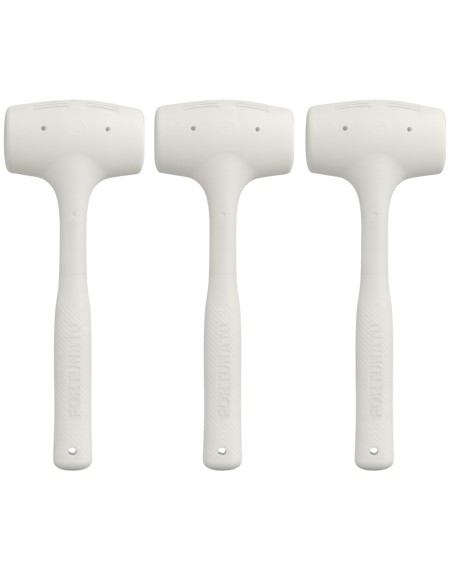 Kit 3 Martelli Battipiastrelle In Gomma Antirimbalzo Per Posa 1000 gr.