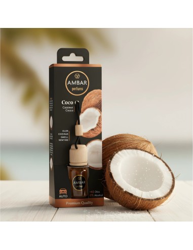 Deodorante Auto Cocco Naturale Senza Alcol Per Freschezza Duratura