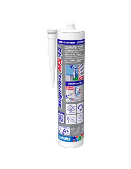 Mapeflex Ms45 Sigillante E Adesivo Elastico Universale Mapei 300 ml