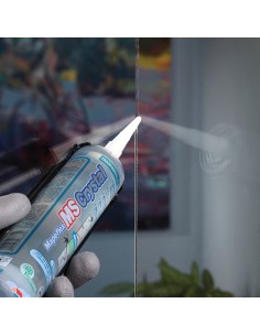 Silicone Trasparente Mapei Mapeflex Ms Crystal Per Sigillature Invisibili 300 ml 2