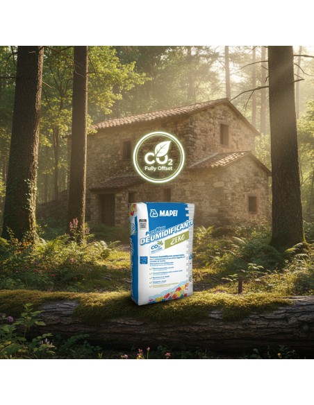 Poromap Intonaco Deumidificante 20 Kg Per Risanamento Murature 10 Sacchi
