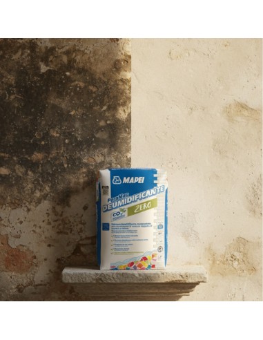 Poromap Intonaco Deumidificante 20 Kg Per Risanamento Murature 10 Sacchi