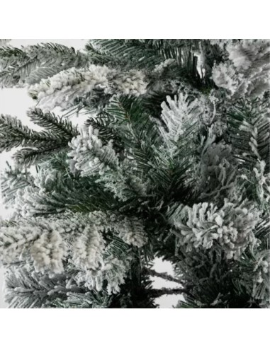 Albero Di Natale Artificiale Innevato Alaska Elegante E Resistente