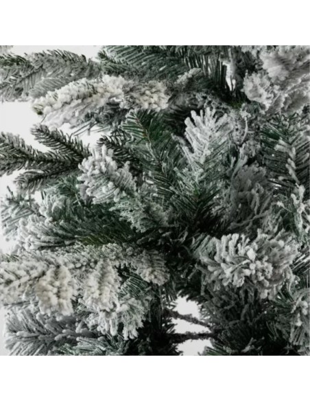 Albero Di Natale Artificiale Innevato Alaska Elegante E Resistente