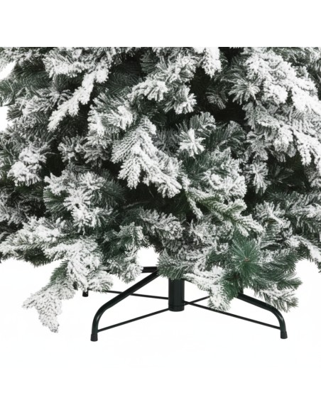 Albero Di Natale Artificiale Innevato Alaska Elegante E Resistente