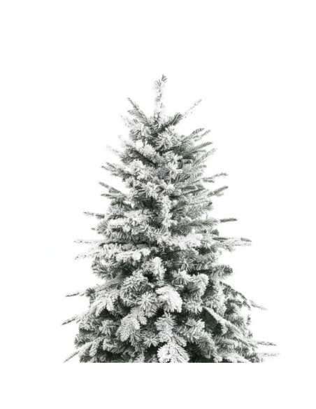 Albero Di Natale Artificiale Innevato Alaska Elegante E Resistente