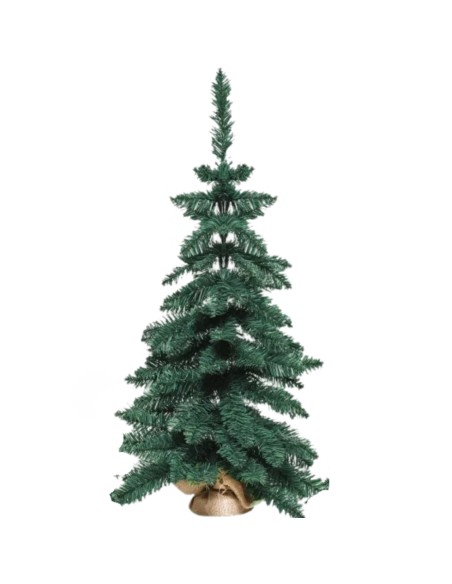 Alberello Di Natale Piccolo Timmy In Pvc Per Spazi Ridotti 90 cm