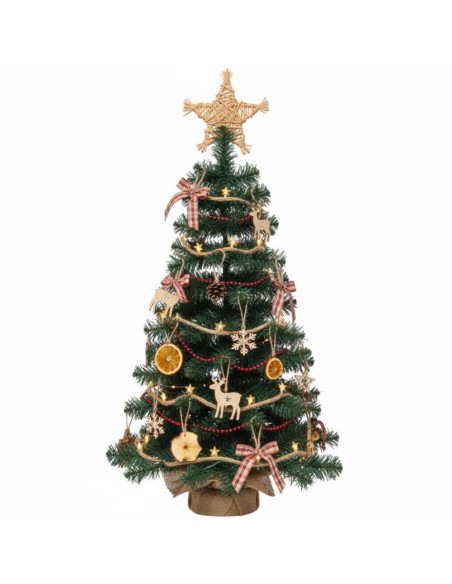 Alberello Di Natale Piccolo Timmy In Pvc Per Spazi Ridotti 90 cm