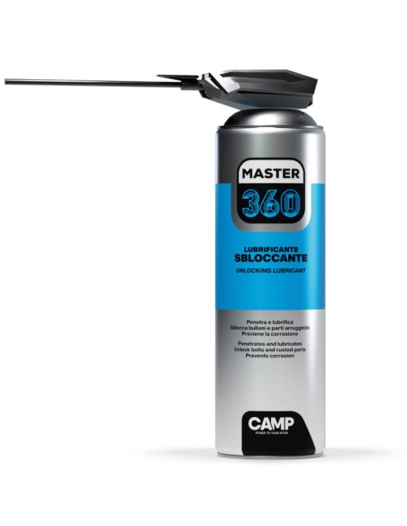 Master 360 Lubrificante Sbloccante Spray Professionale 500 ml
