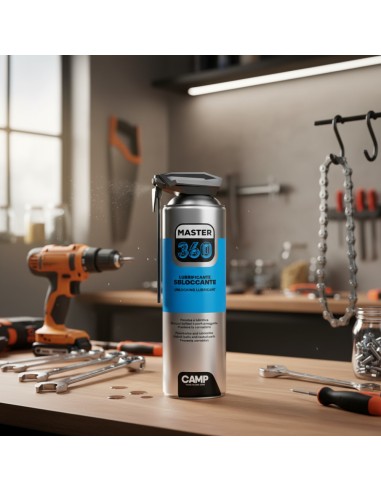 Master 360 Lubrificante Sbloccante Spray Professionale 500 ml