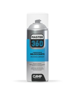 Master 360 Lubrificante Sbloccante Spray Professionale 400 ml