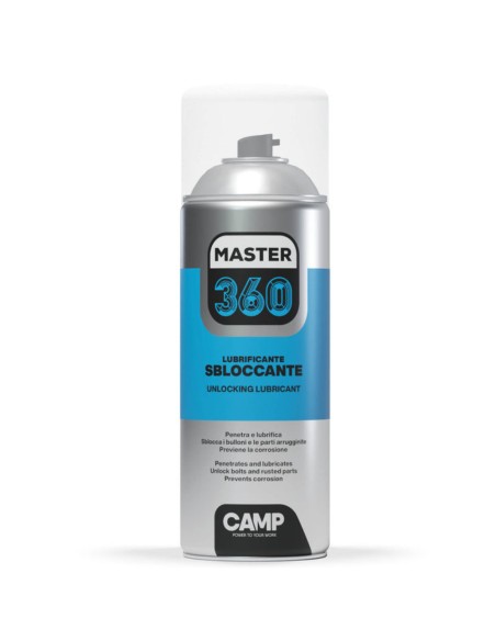 Master 360 Lubrificante Sbloccante Spray Professionale 400 ml