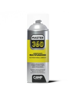Master 360 Lubrificante Multifunzione Spray Per Sblocco E Protezione 400 ml