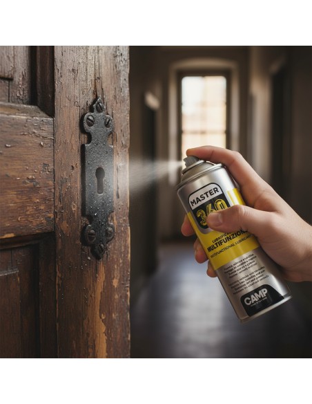 Master 360 Lubrificante Multifunzione Spray Per Sblocco E Protezione 400 ml