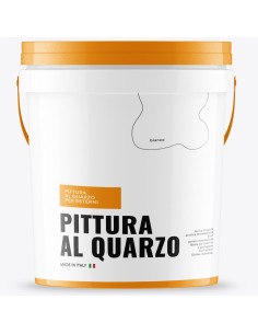 Farina Quarzo Acrilica Coprente Traspirante Finissima Rivestimento Muri Esterni