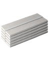 Semilavorato Pannello Cartongesso Alluminio Led 14,5x200 cm 5 Pezzi 10 m Lineari