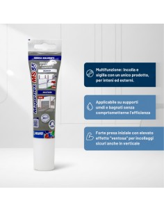Adesivo Sigillante Elastico Multifunzione Mapeflex Ms 55  2