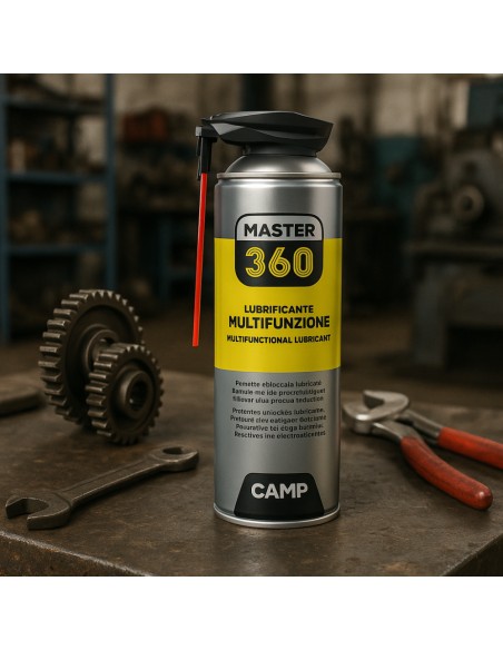 Master 360 Lubrificante Multifunzione Spray 500 ml 3 Pezzi