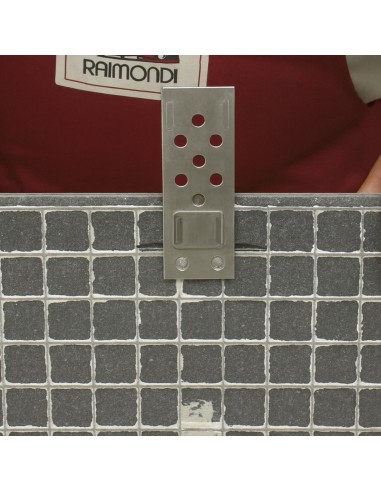 RAI-FIX Gancio Di Fissaggio Per Piastrelle In Acciaio Inossidabile 120 Pezzi