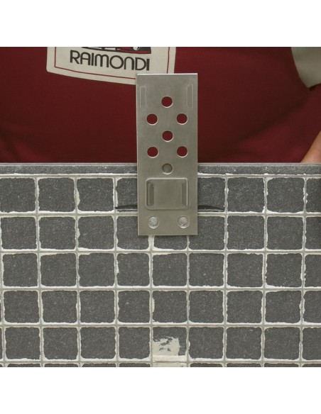 RAI-FIX Gancio Di Fissaggio Per Piastrelle In Acciaio Inossidabile 120 Pezzi