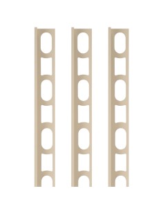Profili In Alluminio Verniciato Colore Beige 132 a L per Finitura Parete Proangle 