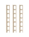 Profili In Alluminio Verniciato Colore Beige 132 a L per Finitura Parete Proangle 