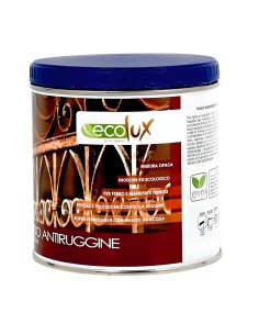 Ecolux Fondo Grigio Acrilico Antiruggine Per Ferro Riverniciabile 2