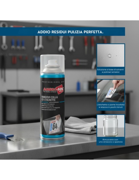 Rimuovi Colla Ed Etichette Spray 200 Ml Ambro-Sol
