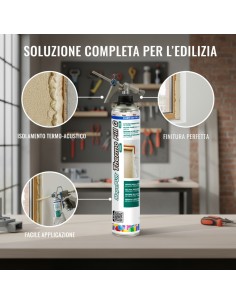Mapepur Thermo Fill G Schiuma Poliuretanica Per Isolamento E Riempimento 750 ml 2