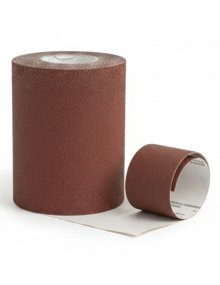 Carta Abrasiva Al Corindone In Rotolo Per Levigatura Professionale 115 mm x 5 m