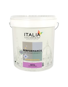 Seta Idropittura Bianca Superlavabile Acrilica Eggshell Con Ioni Argento