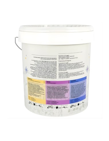 Seta Idropittura Bianca Superlavabile Acrilica Eggshell Con Ioni Argento