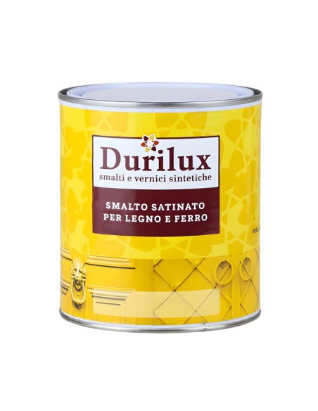 Durilux Smalto Sintetico Vari Colori Satinato Per Legno E Ferro
