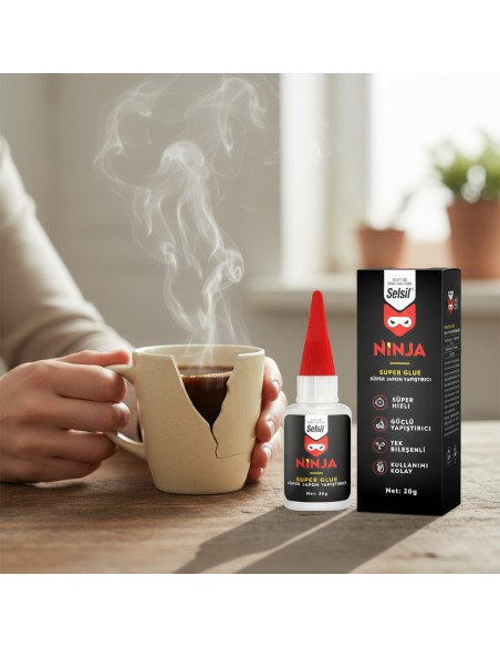 Adesivo A Presa Rapida Ninja Super Glue 20 Gr