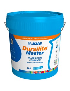 MAPEI Dursilite Master Idropittura Murale Traspirante E Coprente