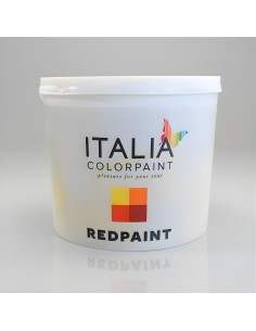 Redpaint Idropittura Color Rosso Ossido 0,5 L Acrilica Atossica Per Caminetti 2